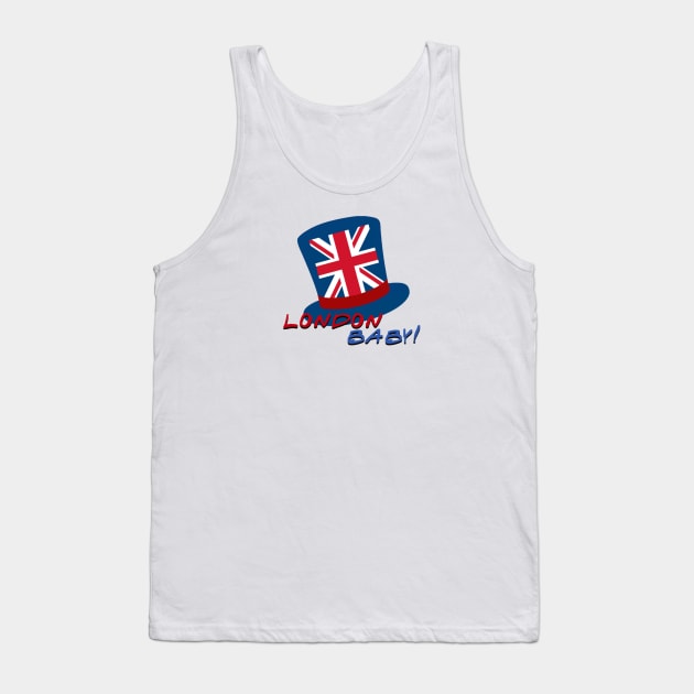 “London, Baby!” Tank Top by sunkissed